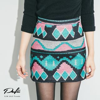 PUFII Patterned Tube Skirt