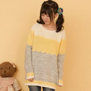 Moriville Color Block Sweater