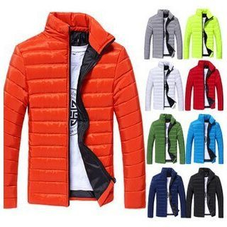 Bay Go Mall Stand Collar Padded Jacket