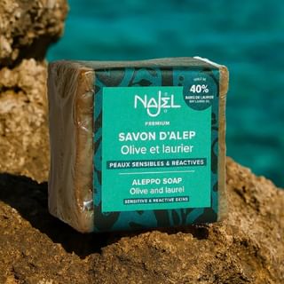 Najel - 40% Bay Laurel Oil Aleppo Soap 185g
