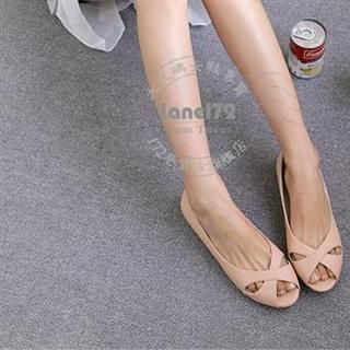 Crossed Strap Pumps