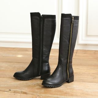 VIVIER Zip-Sided Long Boots