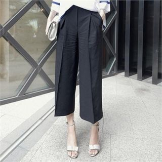 LIPHOP Wide-Leg Cropped Pants