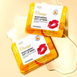 Orange Moisturizing Soft Lip Mask #Lip Mask