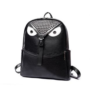 LineShow Eye Applique Studded Backpack