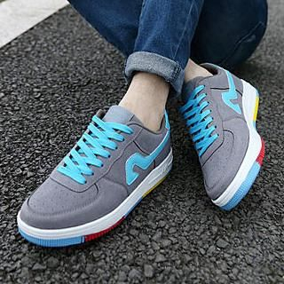 Preppy Boys Contrast-Color Sneakers