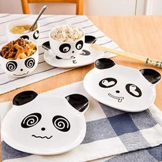 Home Simply Panda Pattern Plate