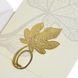 ioishop Maple Bookmark - Golden Gold - One Size