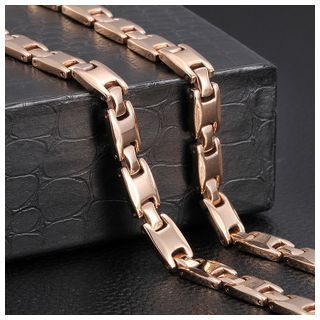 Carobell Set: Chain Necklace + Bracelet