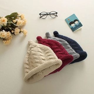 Mushi Cable-Knit Beanie