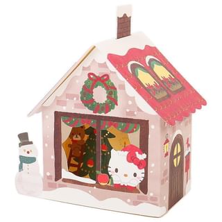 Sanrio Hello Kitty Christmas Card (House) One Size