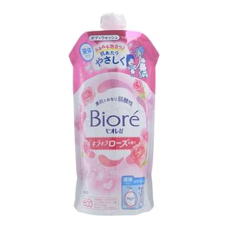 Kao - Biore U Body Wash Sparkling Rose Refill 320Ml