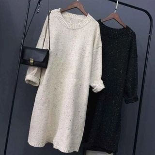 MATO Long-Sleeve Knit Dress