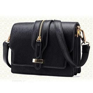 BeiBaoBao Faux-Leather Cross Bag