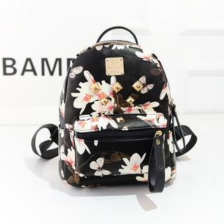 Bibiba Floral Studded Backpack