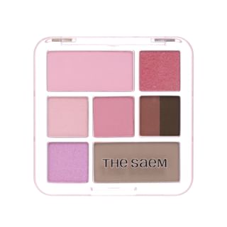 The Saem - Saemmul Shadow Box Palette - 3 Types #01 Pinkish Berry