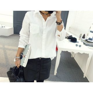 DANI LOVE Pocket-Front Shirt