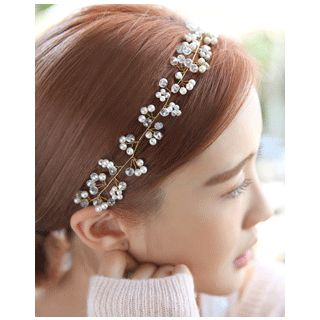 Miss21 Korea Bead Cluster Hair Band