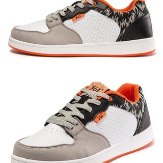 361 Degrees Contrast-Color Sneakers