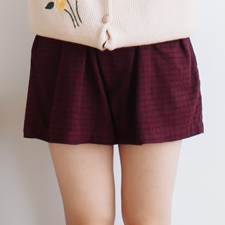 Forest Girl Paneled Shorts