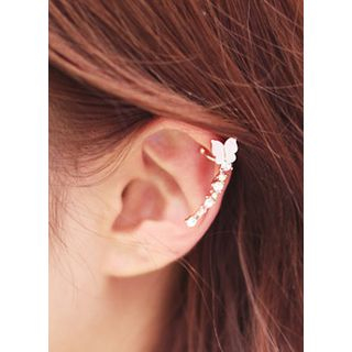 kitsch island Butterfly Ear Cuff