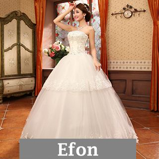 Efon Lace Wedding Ball Gown