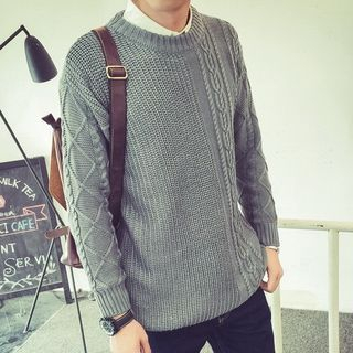 Dubel Cable-Knit Sweater