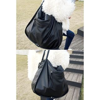OZNARA Faux-Leather Shoulder Bag
