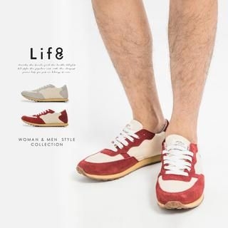 Life 8 Suede Panel Sneakers