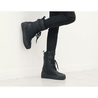 DANI LOVE Lace-Up Ankle Boots