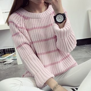 FR Ribbed Stripe Sweater