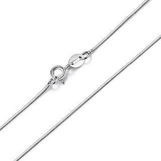 BELEC 925 Sterling Silver Snake Chain