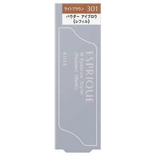 Kose - Esprique W Eyebrow Styler Powder BR301 Light Brown Refill