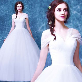 Angel Bridal Ball Gown Wedding Dress