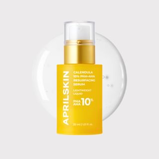 Aprilskin - Calendula 10% Pha + Aha Resurfacing Serum 2025 Version - 30Ml