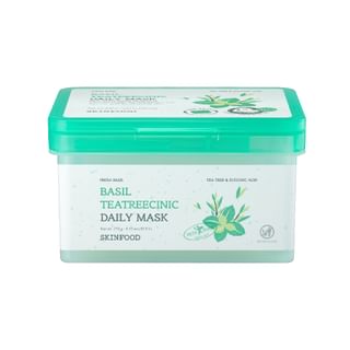 Skinfood - Basil Teatreecinic Daily Mask 30 Pads