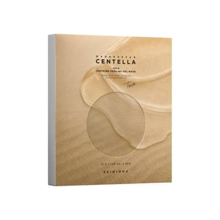 Madagascar Centella Teca Caffeine Cooling Gel Mask Set 31g x 4 sheets