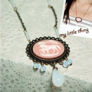 MyLittleThing Vintage Horses Necklace