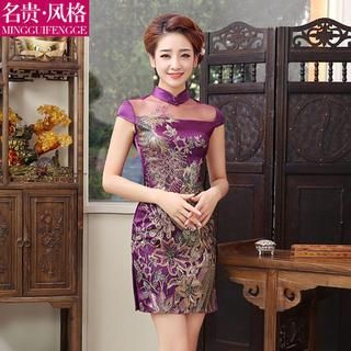 Luxury Style Floral Qipao
