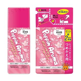BATHCLIN - Poppin Aroma Feel Good Floral Foam Bath Salt 360g
