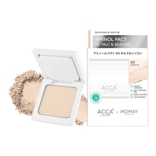 ACCA by Dr.DSP - x MOMAY Aminol Pact 0% Talc & Silicone 00 Porcelain