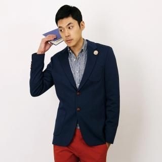 Notch-Lapel Blazer