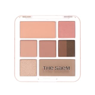 The Saem - Saemmul Shadow Box Palette - 3 Types #02 Plump Peach