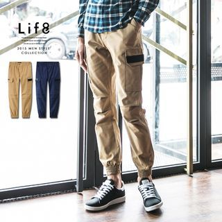 Life 8 Elastic-Cuff Cargo Pants