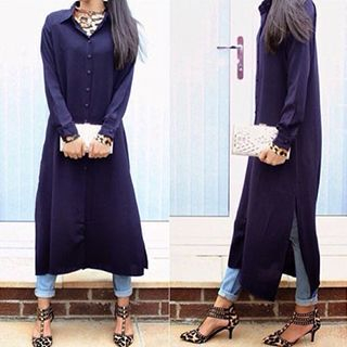 Ufer Maxi Shirtdress