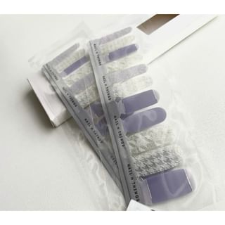 NAIL n THINGS - ND07 Wisteria Hall Self-Adhesive Design Nail Polish Wraps 1 set
