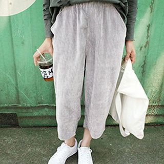 Dute Cropped Loose Fit Pants