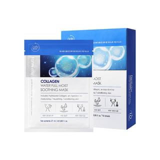 Farmstay - Collagen Water Full Moist Soothing Mask Set 27Ml X 10 Sheets