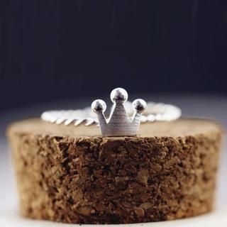 Love Generation Crown Open Ring