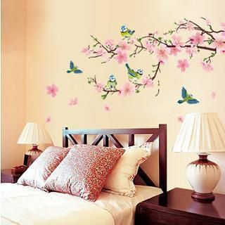 LESIGN Peach Blossom Wall Sticker